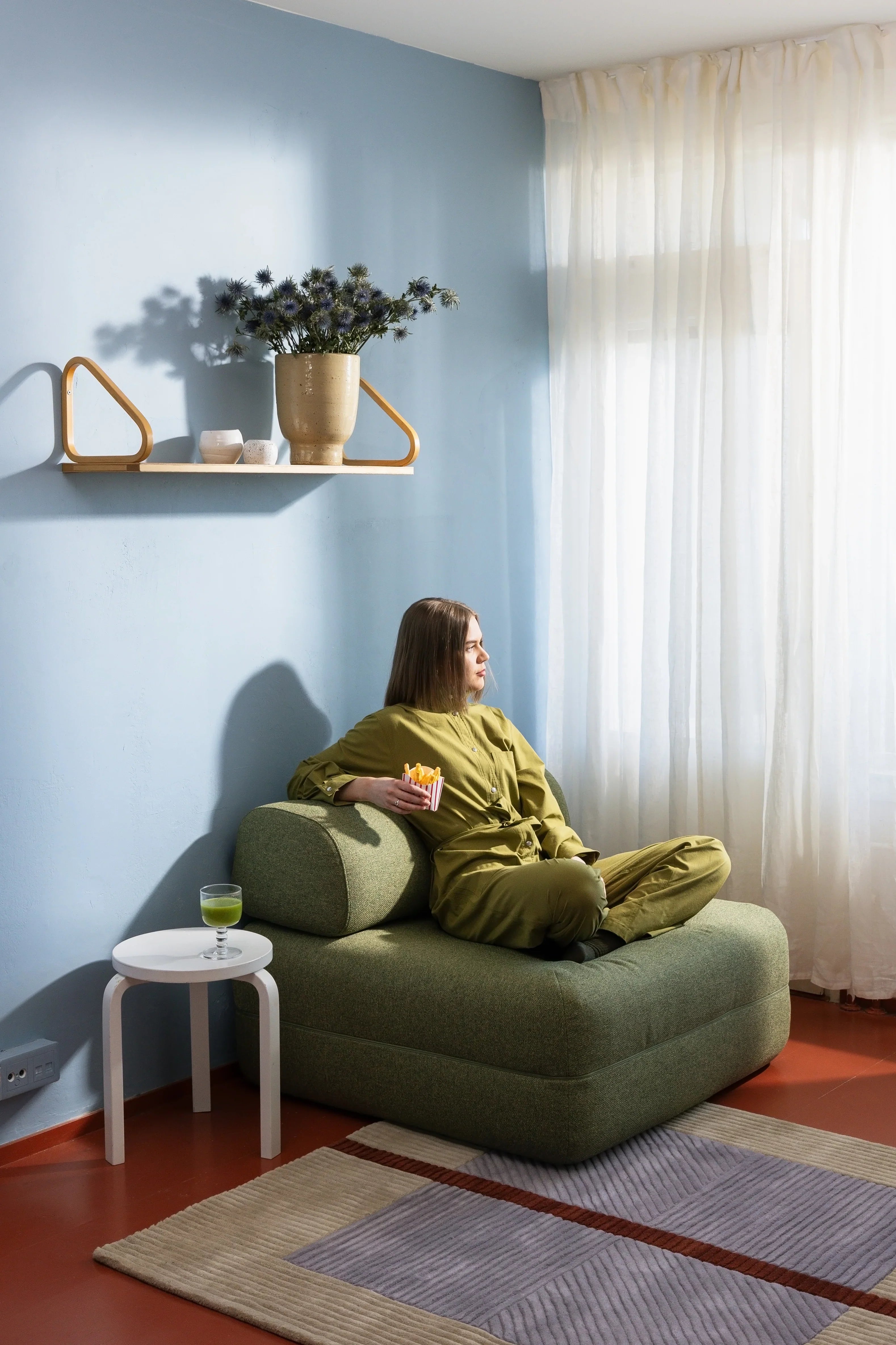 Sleeper Chair: Space-Saving Comfort and Scandinavian Versatility